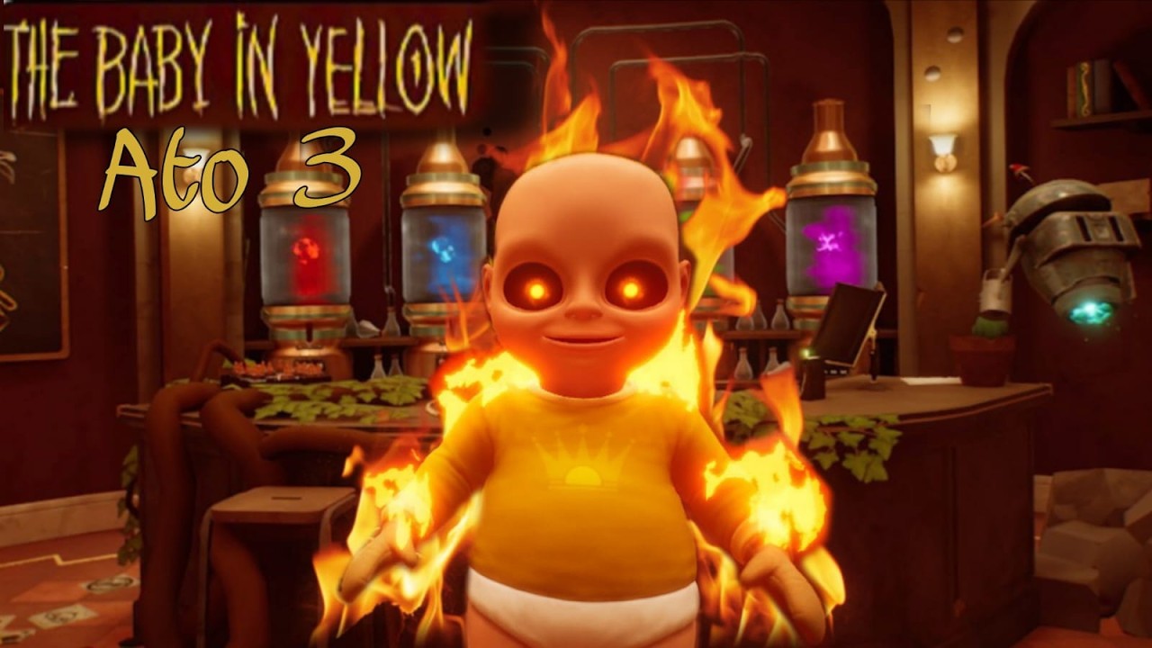 ATO 3 BEBÊ AMARELO: POÇÕES e CHAMAS Infernais! Completo