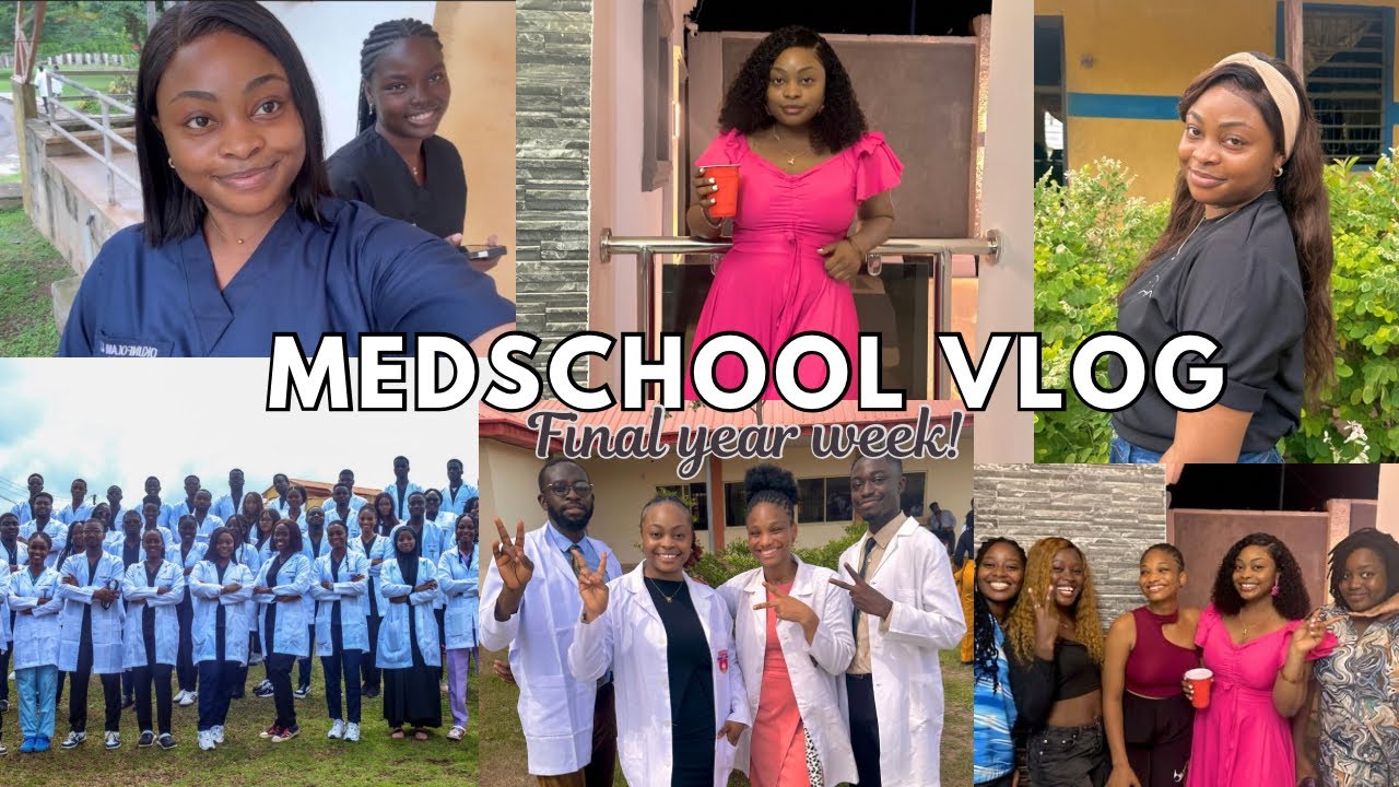 MED SCHOOL VLOG| Final year week| Project defense | Owanbe Prep