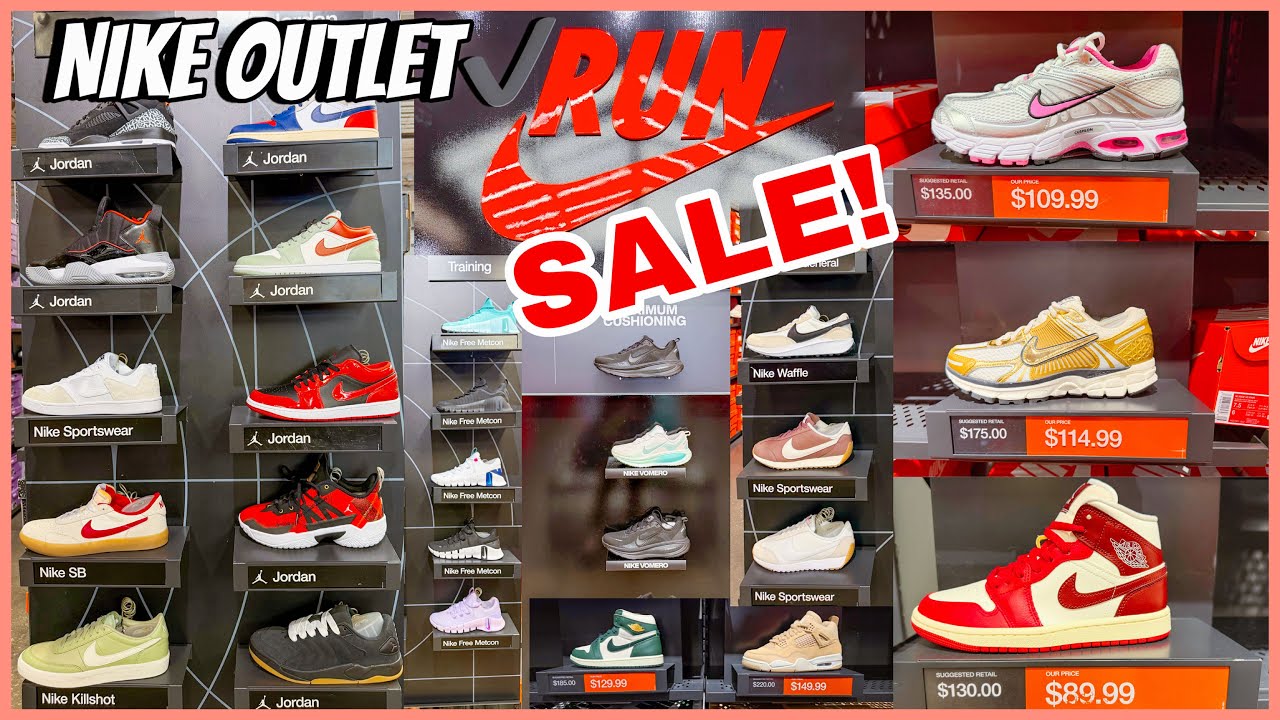 ✔️РАСПРОДАЖА В МАГАЗИНЕ NIKE FACTORY STORE OUTLET | ПОКУПКИ ОБУВИ NIKE В OUTLET👟 РАСПРОДАЖА NIKE ...