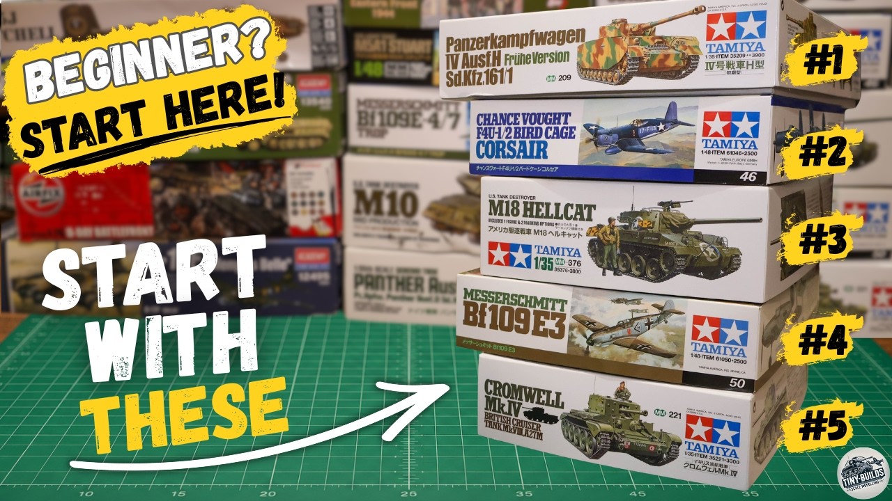 Top 5 BEST Beginner Scale Model Kits (Start With These!)