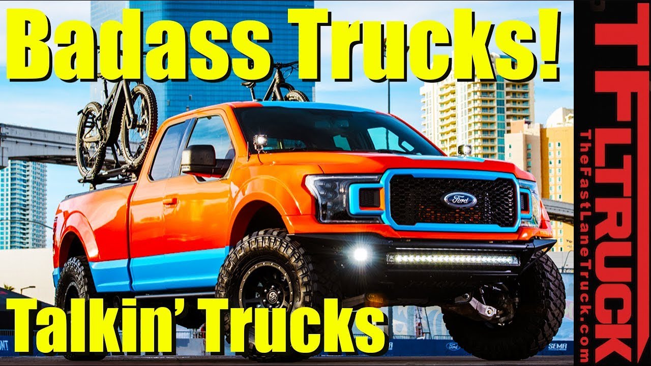 Lifts, Hydrogen and...Pizza? Best Trucks of SEMA 2018: Talkin Trucks #22