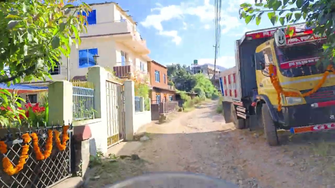 way to Burungchule , Lalitpur #travel #beautifulviews #rider #nature #explore