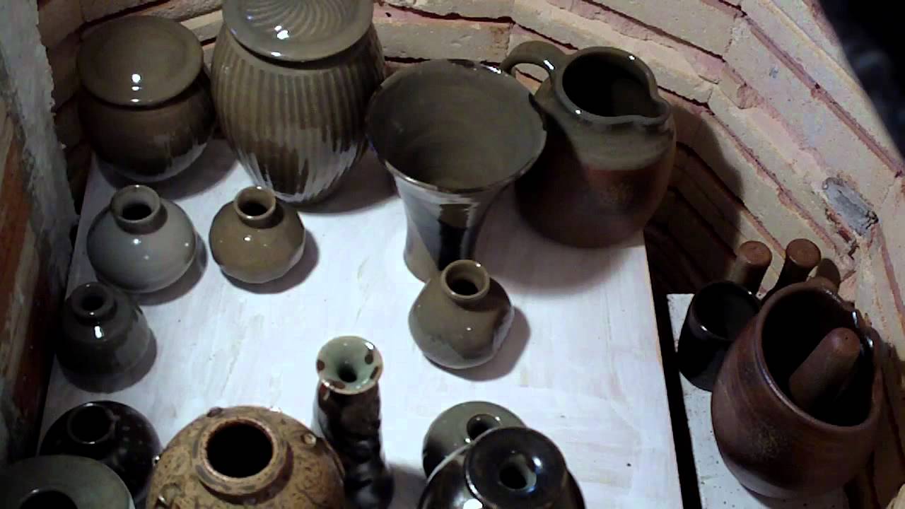 SIMON LEACH POTTERY  ~ Kiln opening !