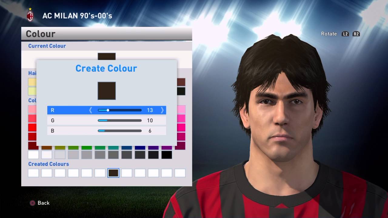 PES 2016 KAKÁ (face + stats) {AC MILAN}