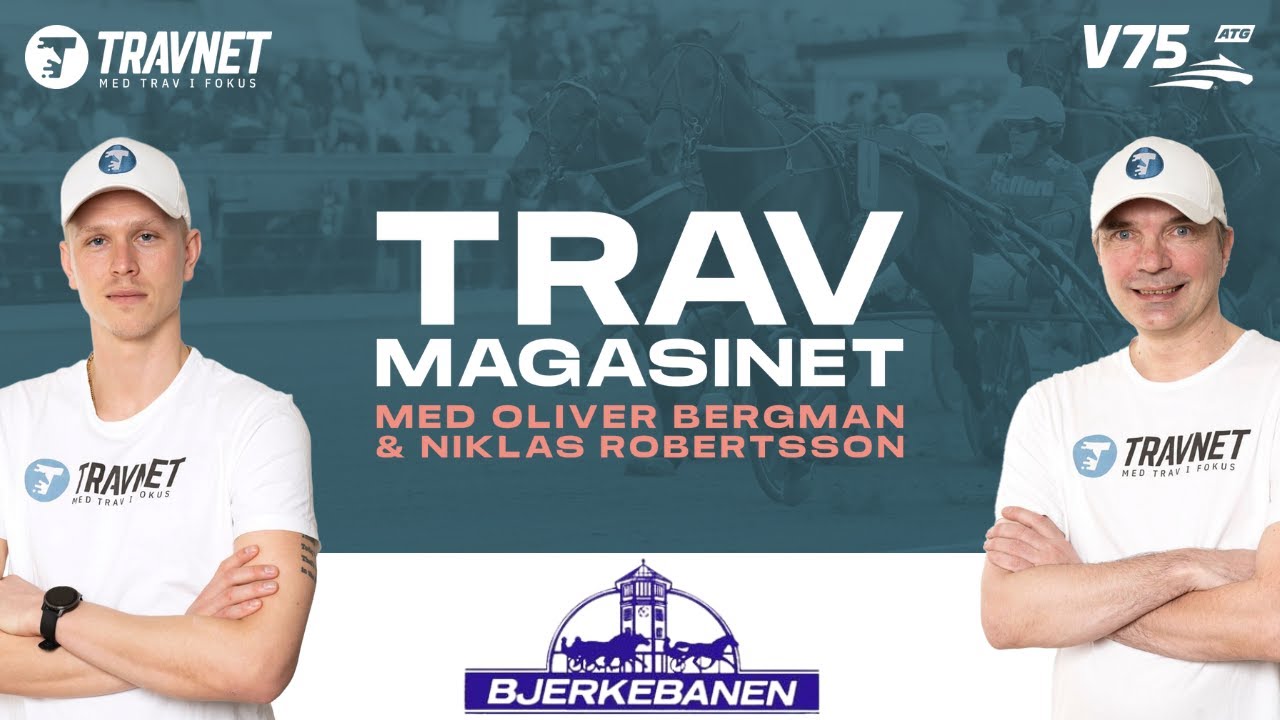 [Avsnitt 201] V75 Tips Bjerke 18/10 ∣ JACKPOT ∣ Travmagasinet med Bergman & Robertsson.