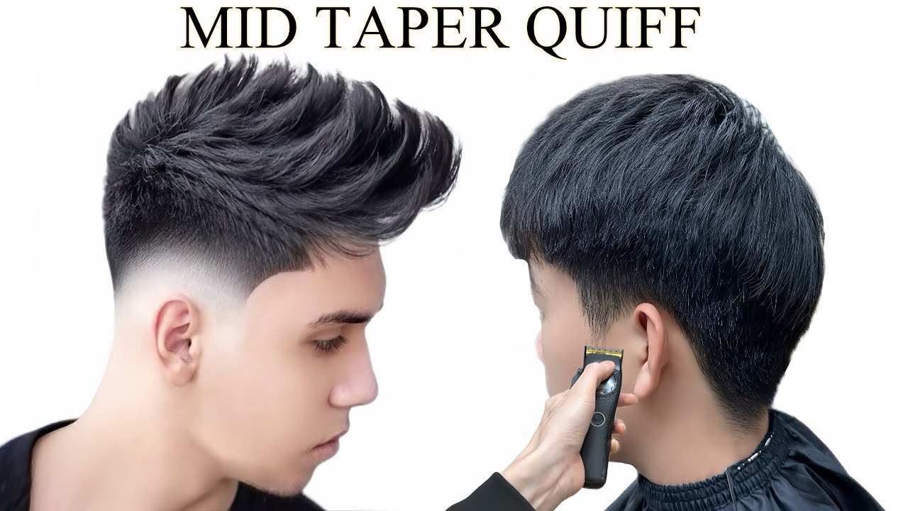 💈Barber | How to Cut a Perfect MID TAPER QUIFF | Clean & Modern Barber Tutorial