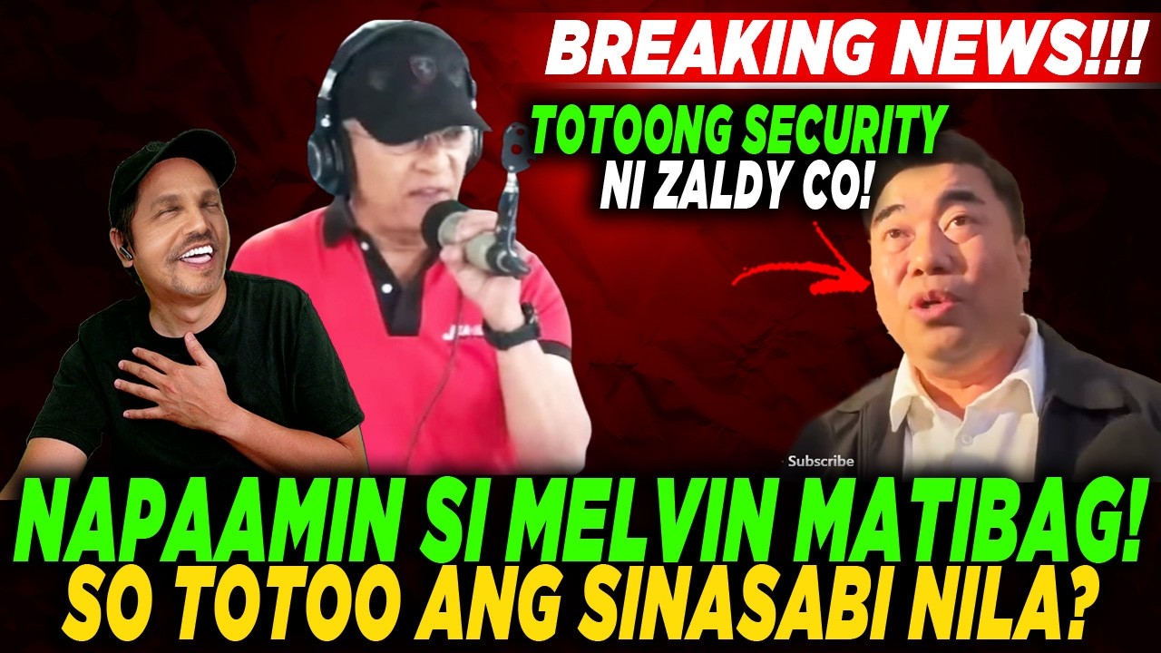 MANONG TED NAPAAMIN SI MELVIN  MATIBAG! TOTOO NA TAUHAN SILA NI ZALDY CO! YARI DITO SI ROMUALDEZ!