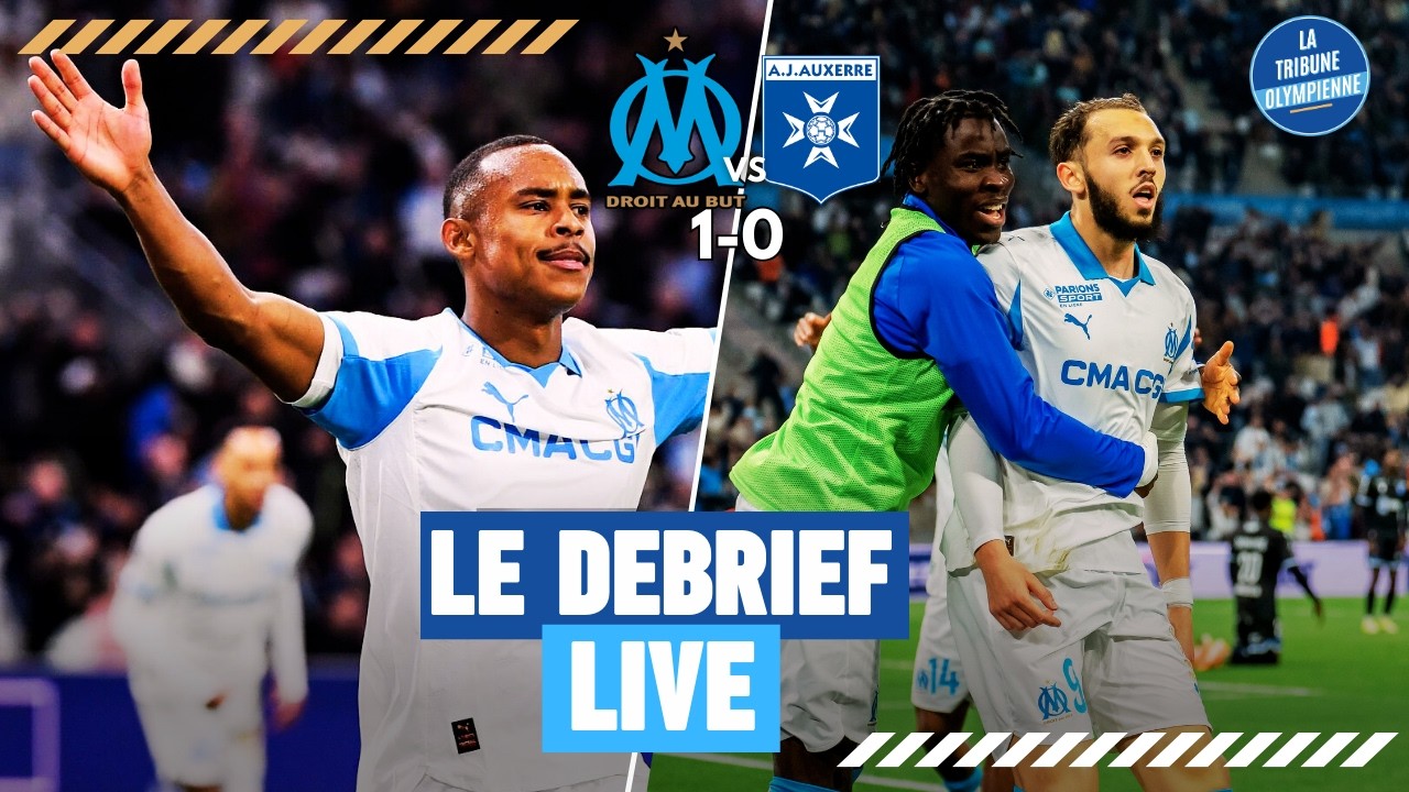 ⚽OM 1-0 AUXERRE⚽AMINE GOUIRI DÉLIVRE L'OM ET RÉVEILLE LE VEL 💥