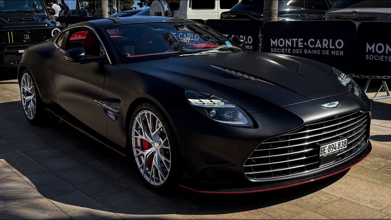 Best of Aston Martin in Monaco 2025 - New Vanquish, Valkyrie, DB12 Volante, Vantage F1, Lagonda, DBX