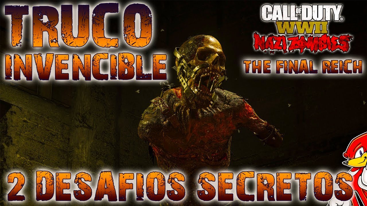 Truco Invencible + 2 Desafios Secretos en The Final Reich WW2 Zombies - By ReCoB