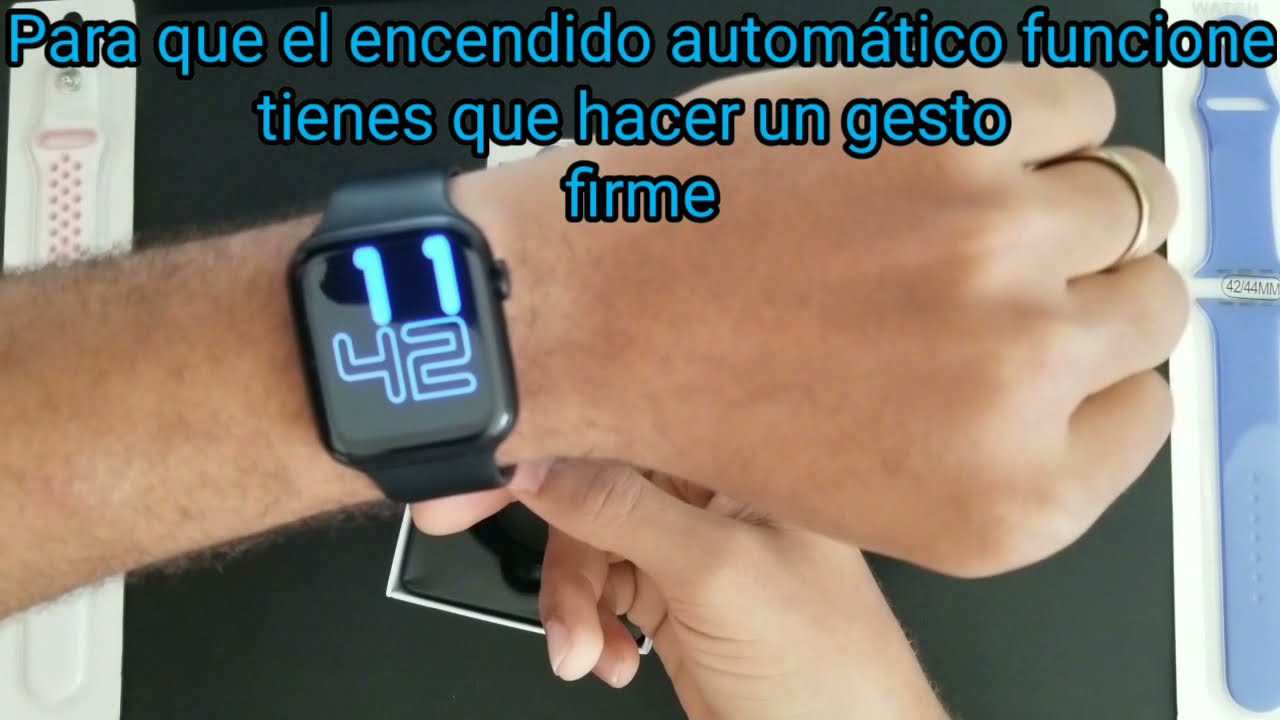 Activar encendido AUTOMÁTICO  Smartwatch/ Reloj inteligente w26 ⌚| Activar gesto despertador Reloj
