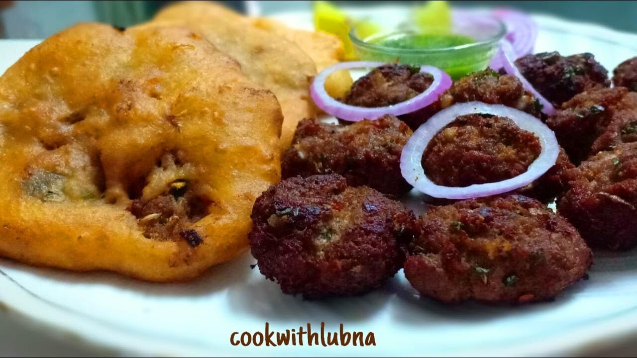 Kanpur Famous Kabab Samosa Recipe | Kanpur Street Food | Breakfast Recipe | CookWithLubna