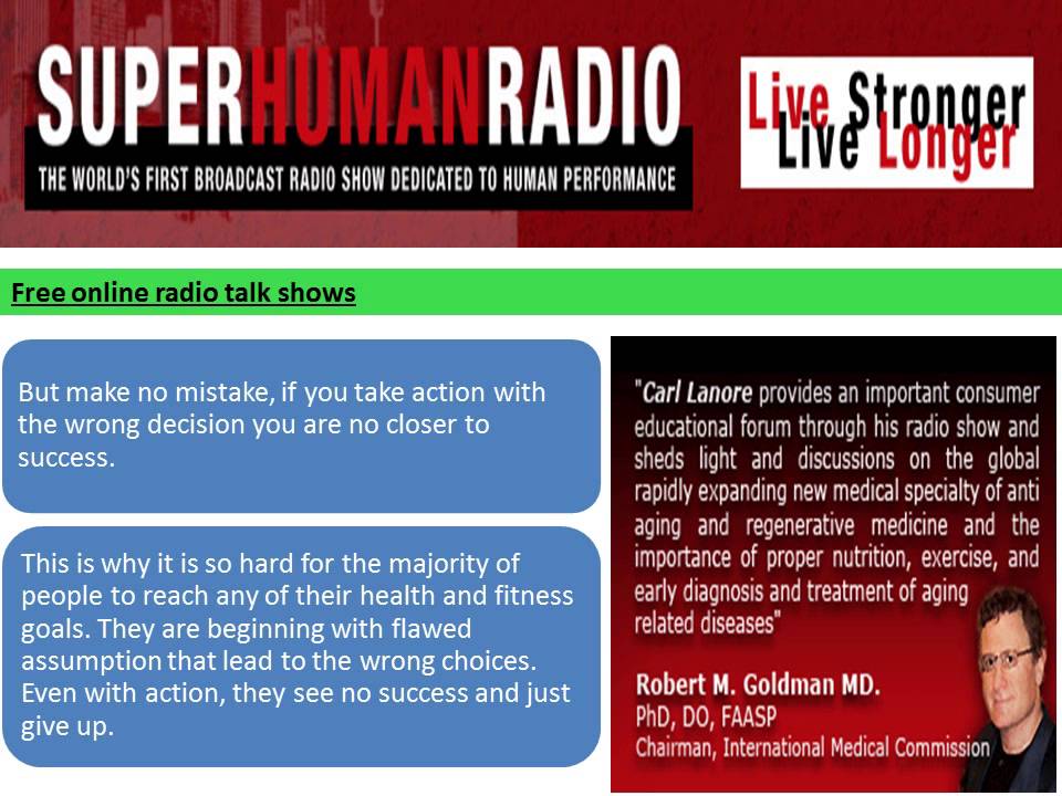 Super Human Free Online Radio Show