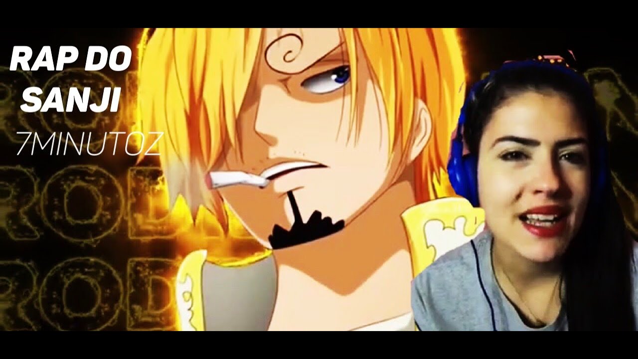 Rap do Sanji (One Piece) - APENAS UM TRAGO | NERD HITS | REA&Ccedil;&Atilde;O | INDI JADE