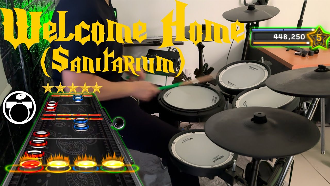 Welcome Home (Sanitarium) - Metallica Expert+ Drums Clone Hero