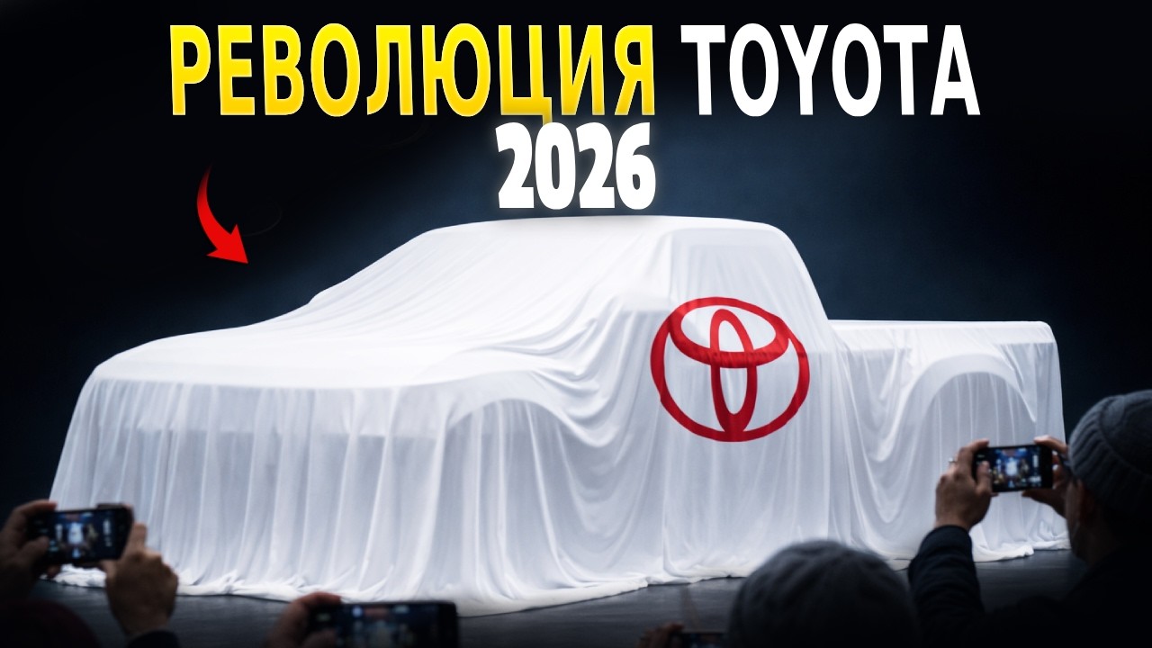 Toyota ОБЪЯВЛЯЕТ Свои НОВЫЕ Пикапы 2026 Года и Революционизирует Рынок!!