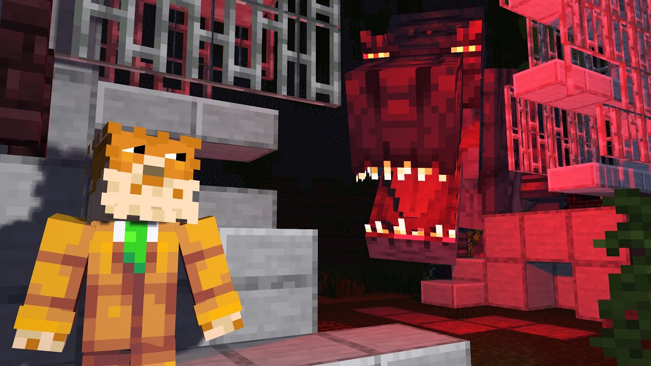 I Survived Jurassic World Rebirth in Minecraft #4