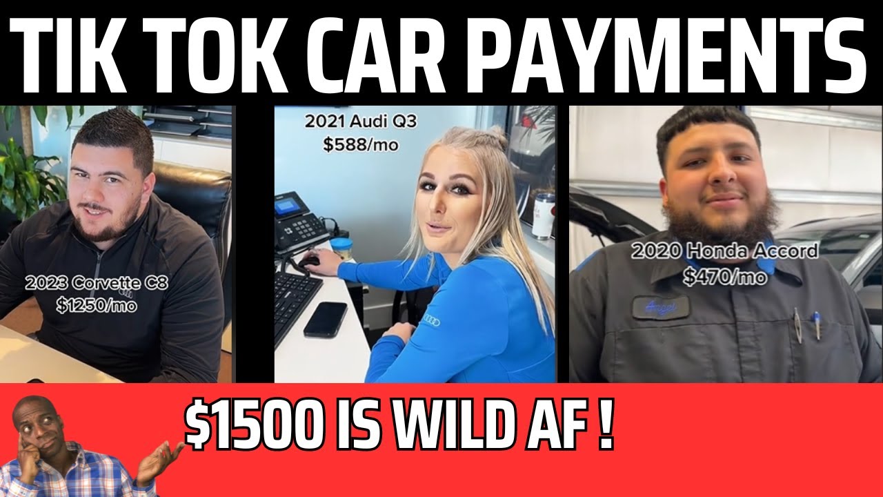 Car Payments of TikTok - Reaction to $1500 car payments