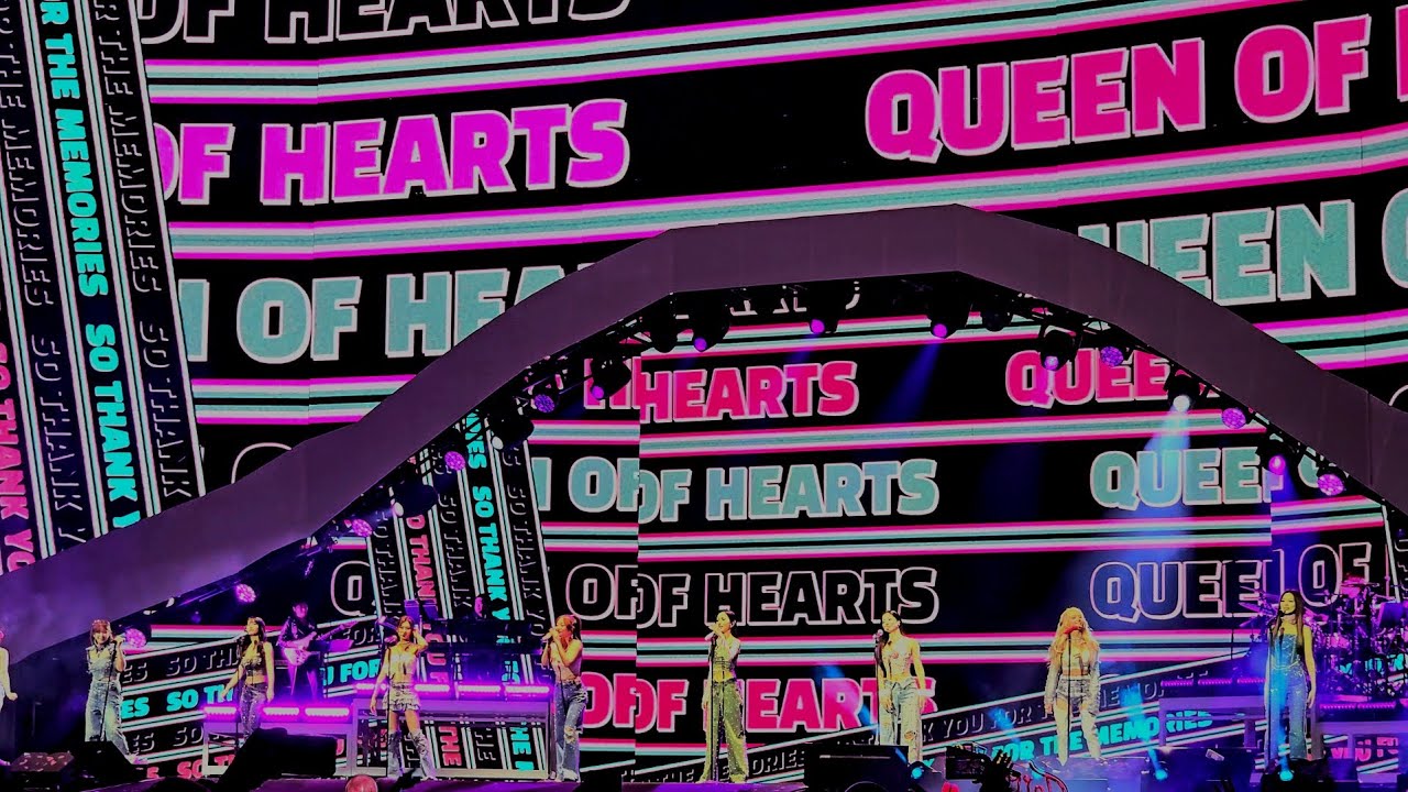 230503 | Twice 5th World Tour Sydney Day 2 - Queen of Heats + Live band Medley - 4K