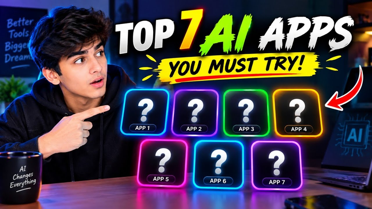 Top 7 AI Apps for Android in 2026 🤯 | Best AI Apps You NEED to Try!