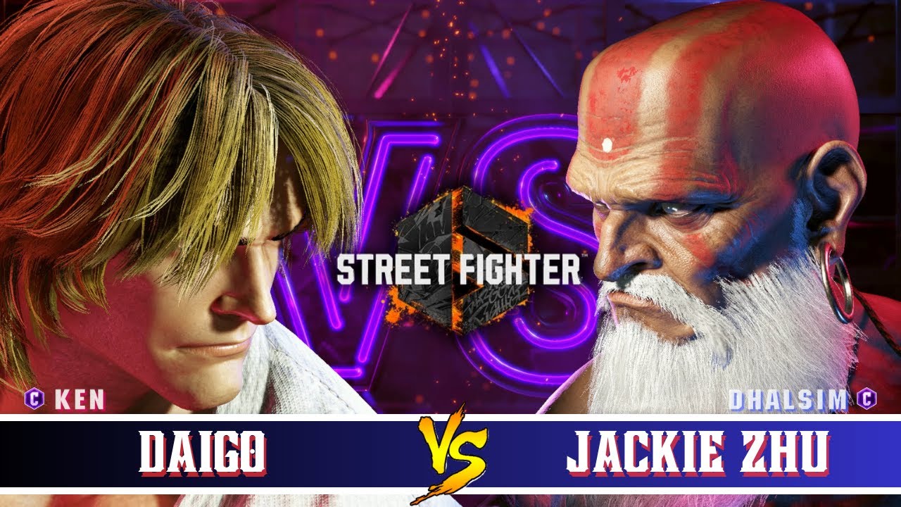 STREET FIGHTER 6 - Daigo [Ken] VS Jackie-zhu [Dhalsim]