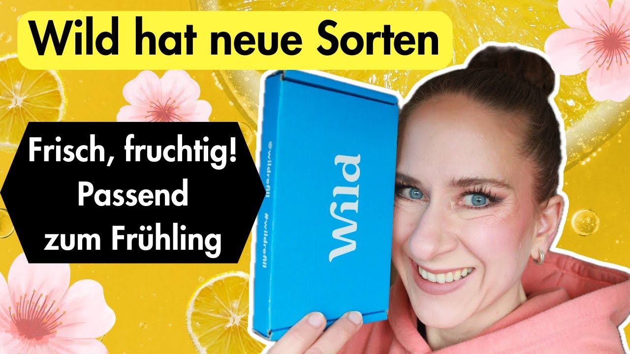 3 NEUE DÜFTE | Es wird spritzig! | Wild Refil DEO | LEMON und CHERRY BLOSSOM