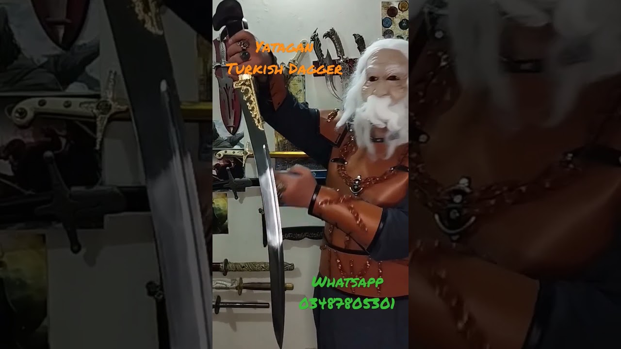 Yatagan | Turkish Sword | Turkish Dagger | Premium Item | Ottoman Empire | Whatsapp 03487805301