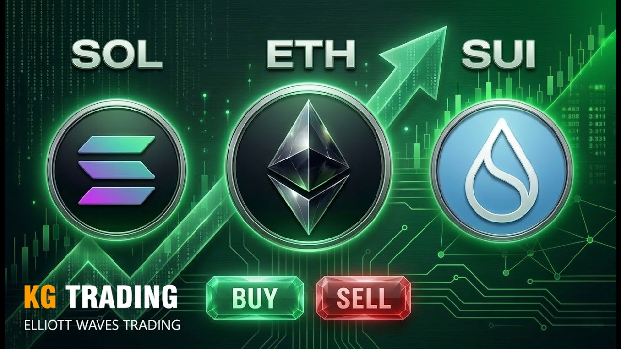 ETH, SOL и SUI | Начинается бычий рынок?! Следите за ключевыми уровнями в волновом анализе Эллиотта