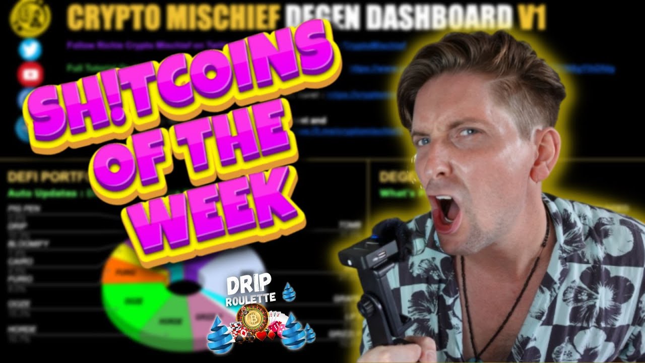 SH!TCOINS OF THE WEEK : DEGEN FARMER SPREADSHEET V1