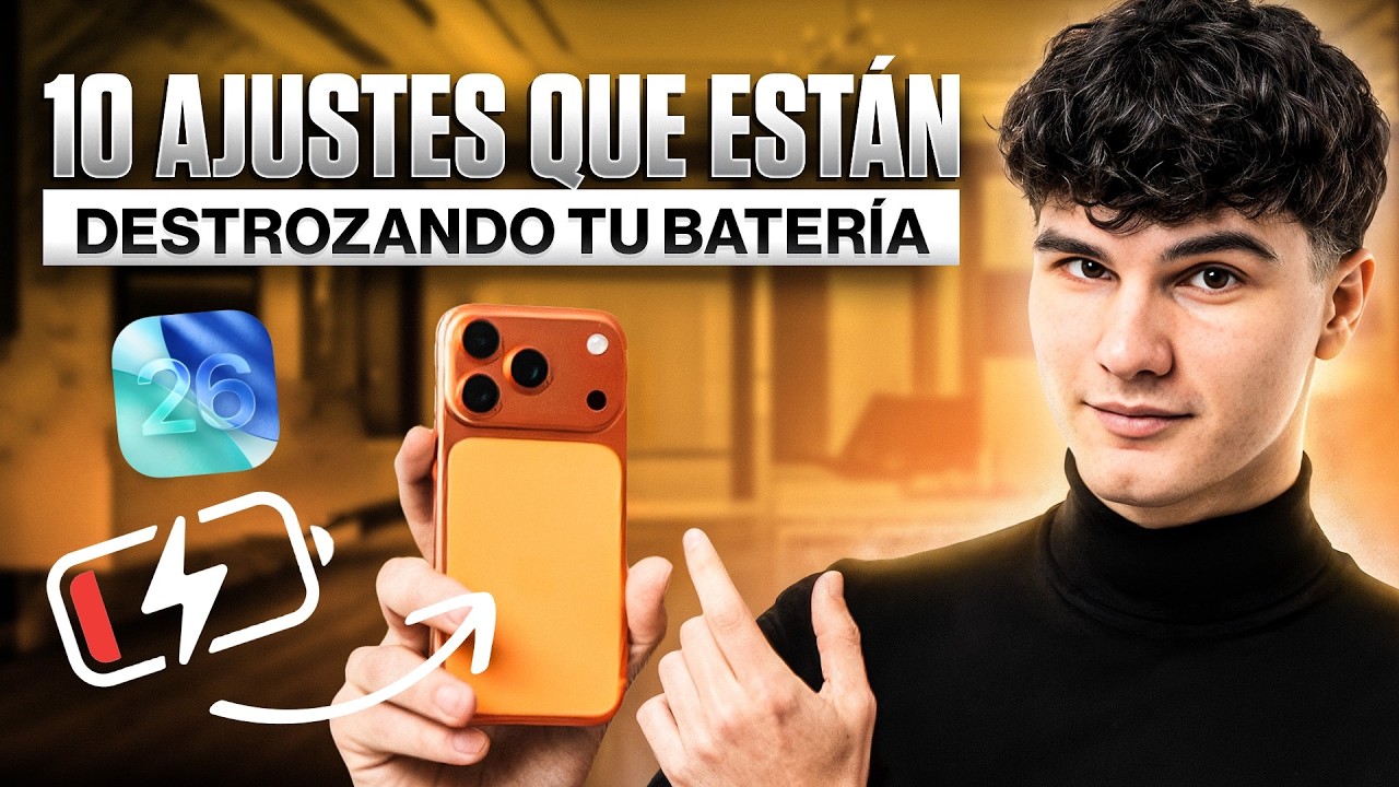 10 ajustes que están DESTROZANDO tu batería