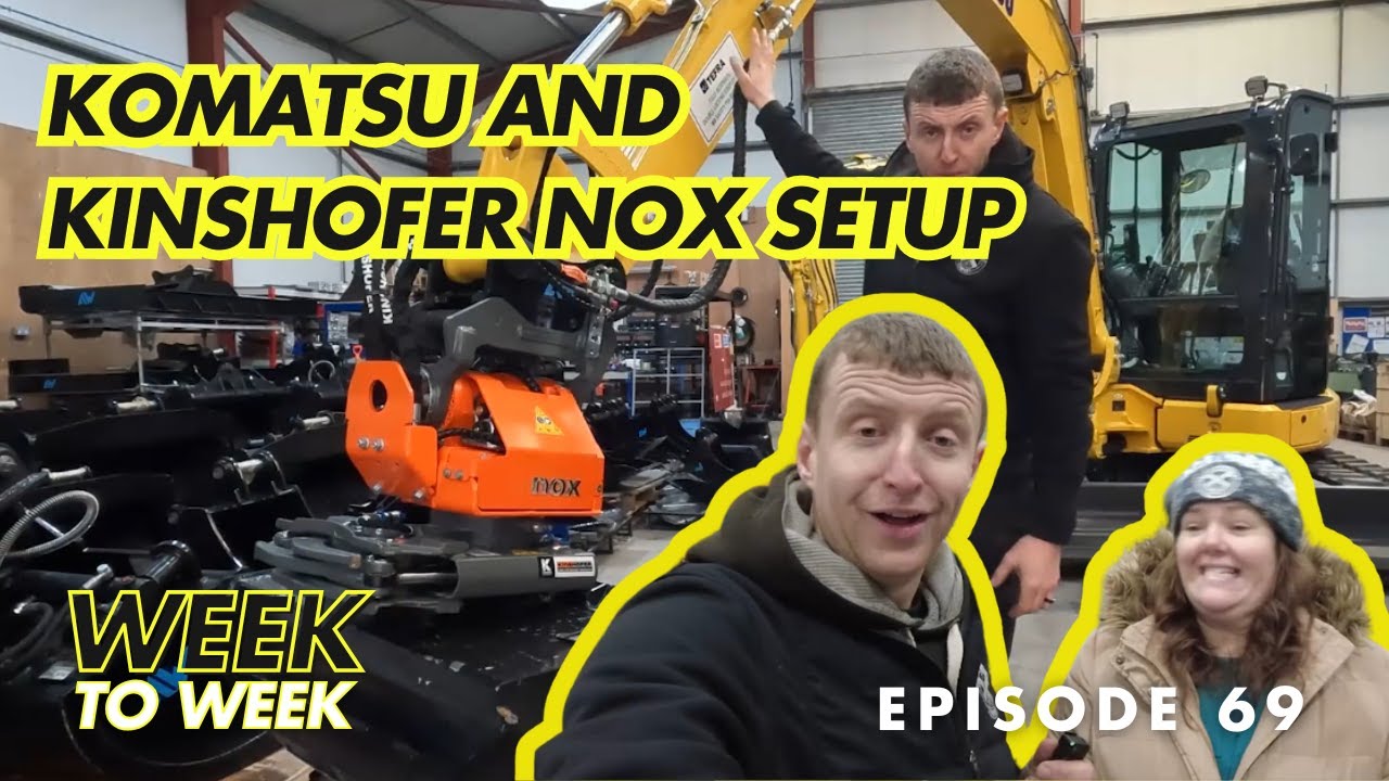 Komatsu PC55 with NOX Tiltrotator: Ultimate Setup & Specs! | Week to Week Ep. 69