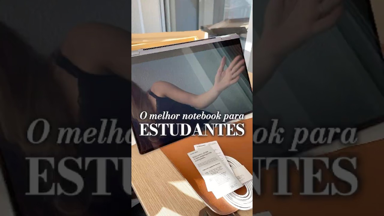 Melhor notebook para estudar que existe!