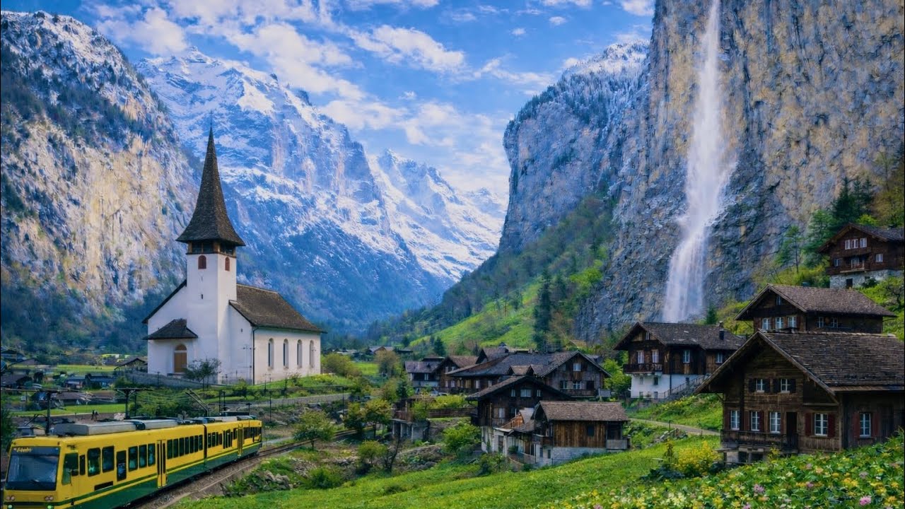 Lauterbrunnen Village Switzerland 🇨🇭 The Most Beautiful Village in the Alps?