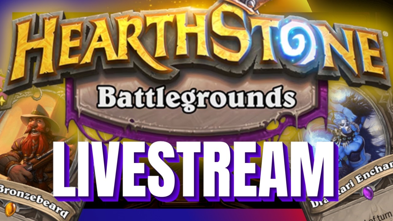 Am I Locked In? | Hearthstone Battlegrounds Livestream!!!