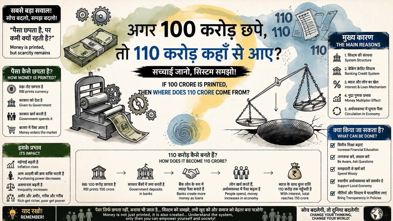 The Illusion of Wealth 🤑 | @NIDERJSM @JantaSarkarMorchaTeam 