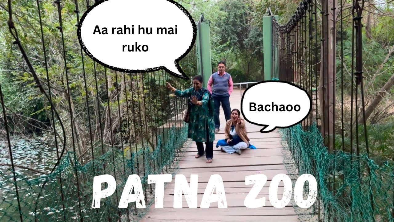 Exploring Patna zoo🍿.. snake dekh ke mummy daar gyi😂..