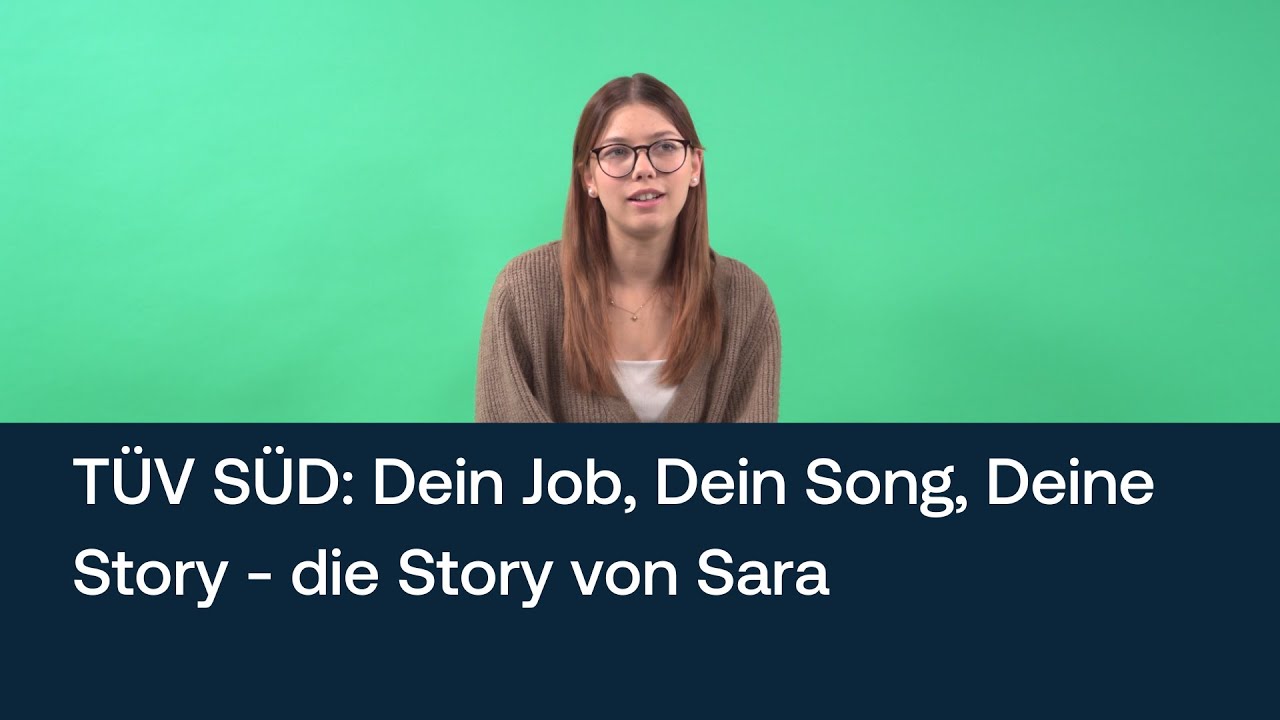 T&Uuml;V S&Uuml;D: Dein Job, Dein Song, Deine Story - Die Story von Sara