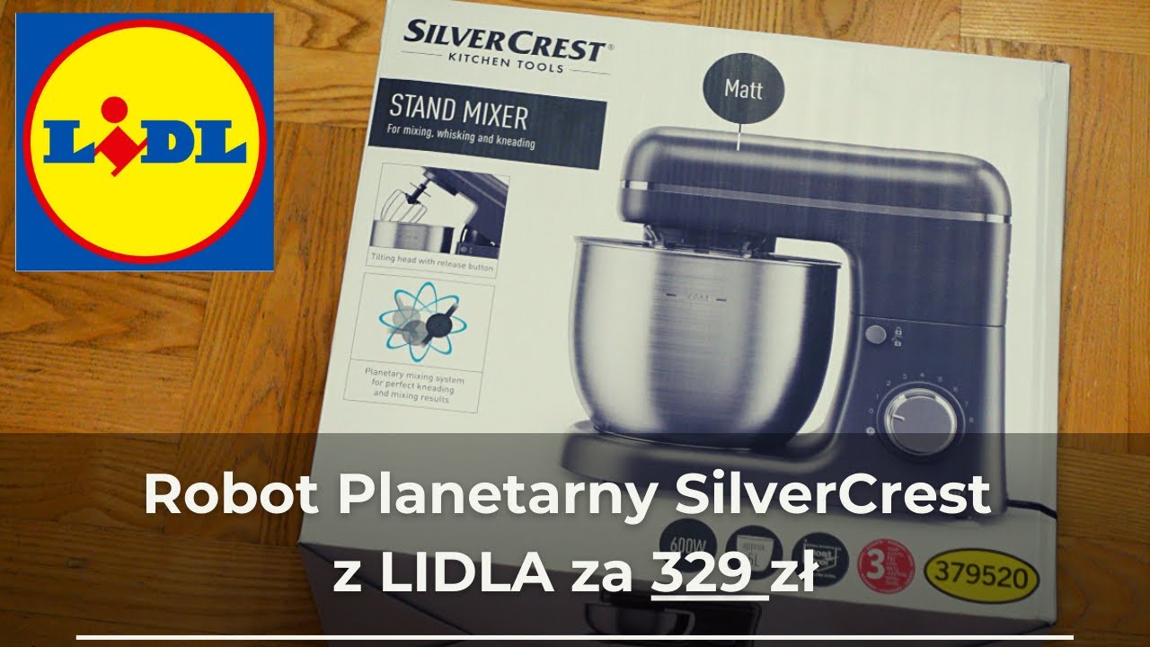 Robot Planetarny SilverCrest 600W z LIDLA - TEST - Lepiej obejrzyj zanim kupisz ...