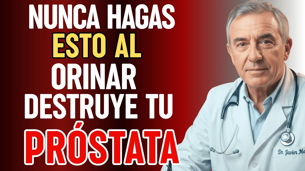 NUNCA HAGAS ESTO AL ORINAR (Destruye tu próstata sin darte cuenta)