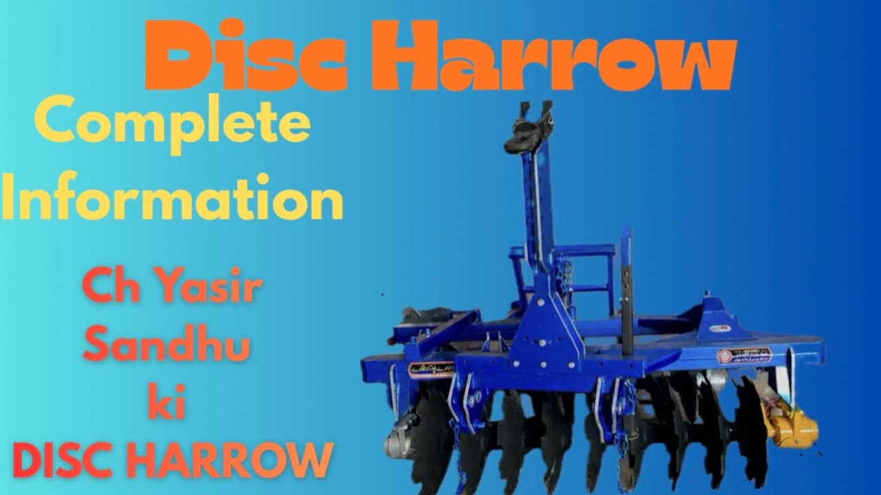 Disc harrow Full Information || Which One is Best ? 