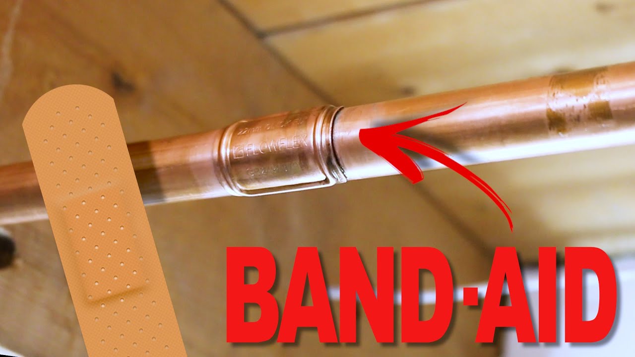 A Copper Pipe BAND-AID | Do They Work? (ClickFix Repair) | GOT2LEARN