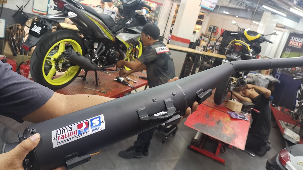 EXHAUST UMA RACING TRU PRESSURE Y15ZR