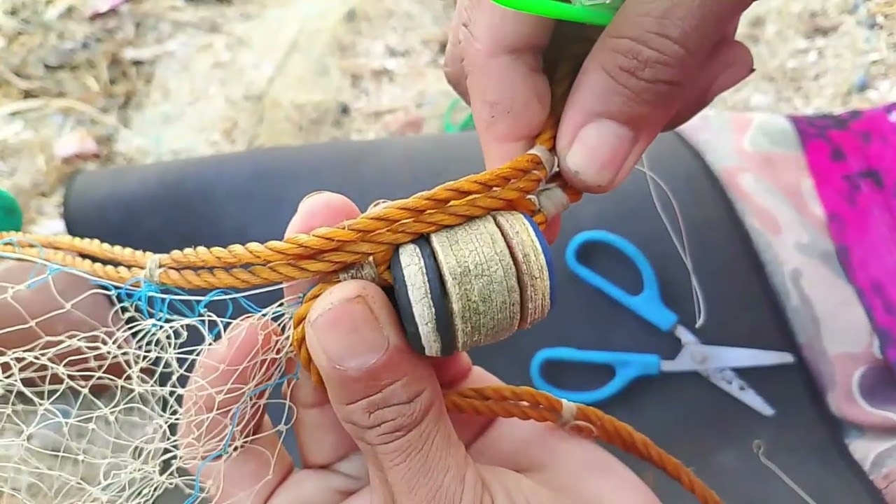 Mas madaling teknik ng pag karga ng lambat sa pataw...
