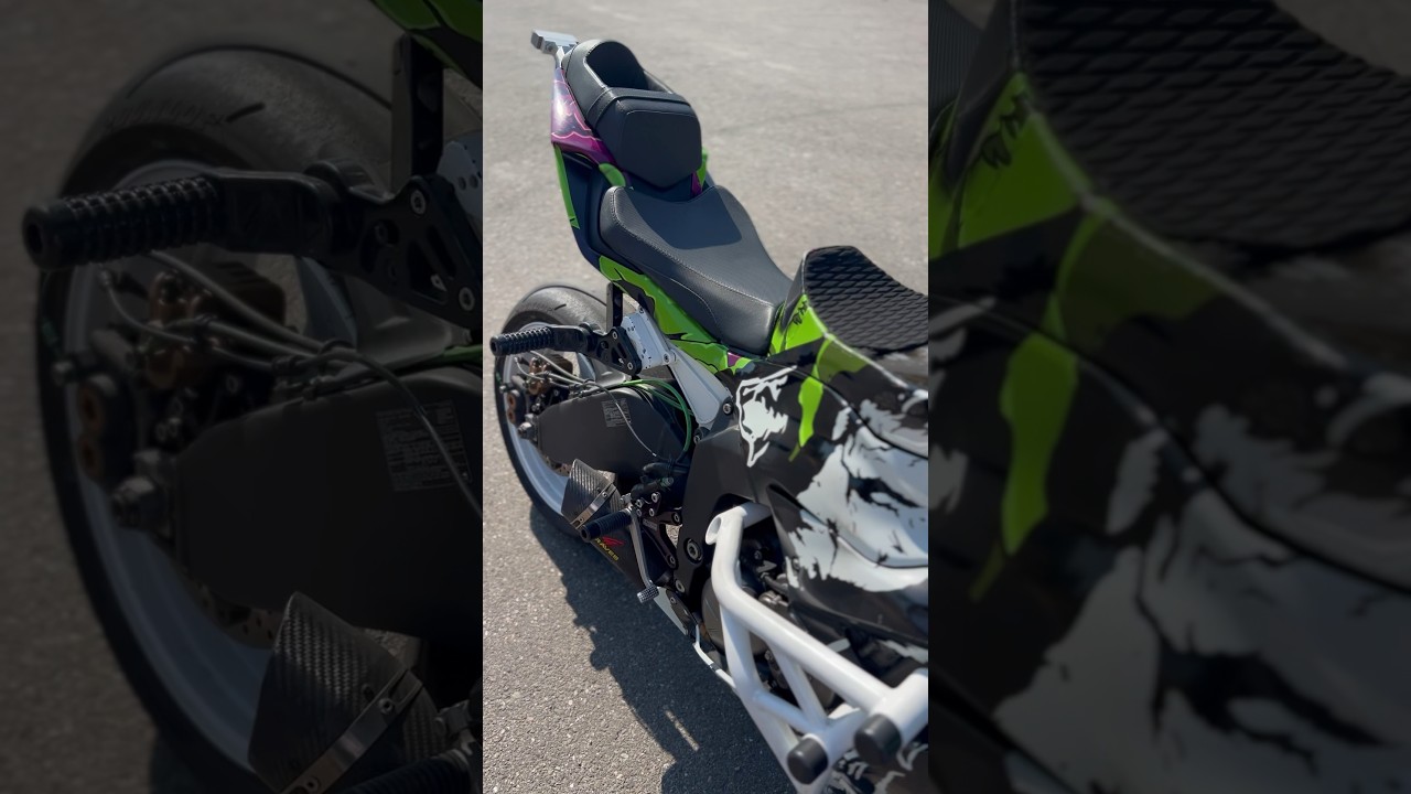 2021 ZX6R Tuned Stunt Bike