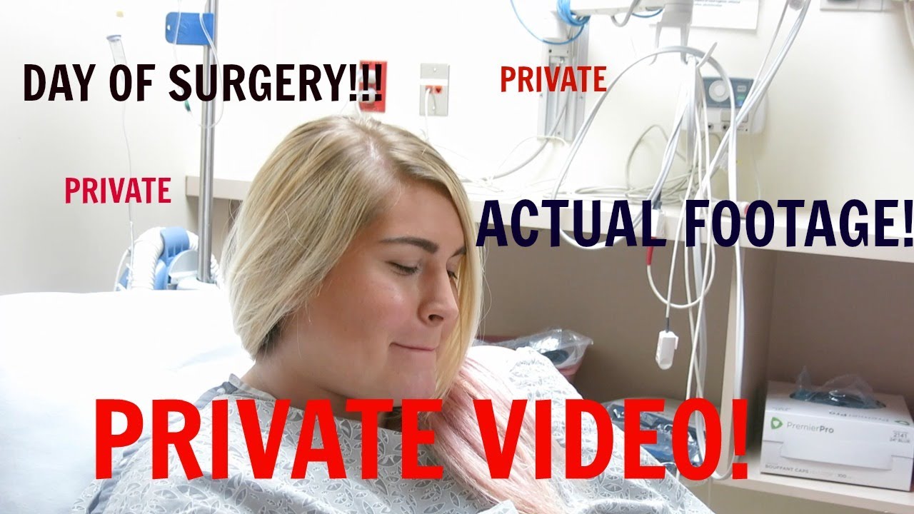 Private VSG footage!!! (Day of Weight loss Surgery)