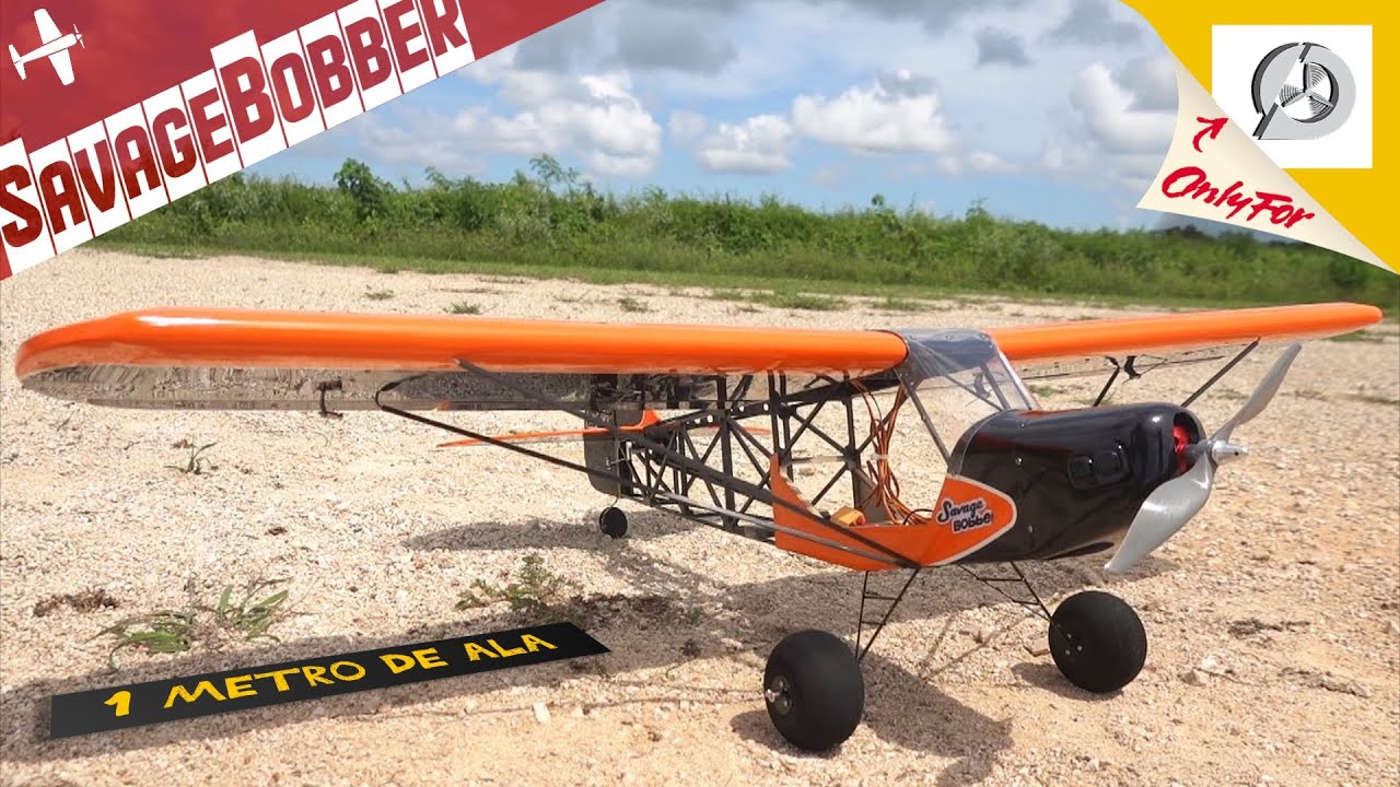 Savage Bobber de madera de balsa de 1m de ala. Dancing Wings ¡WOW! |DRONEPEDIA