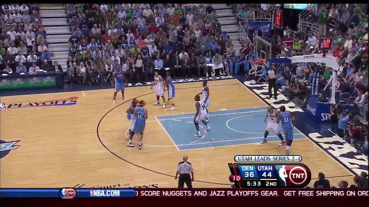 Carmelo Anthony drops 39 vs Utah Playoffs 2010
