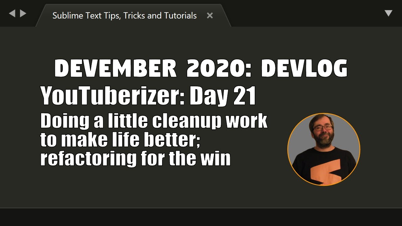 [DV20-21] Doing a little cleanup work to make life better; refactoring for the win