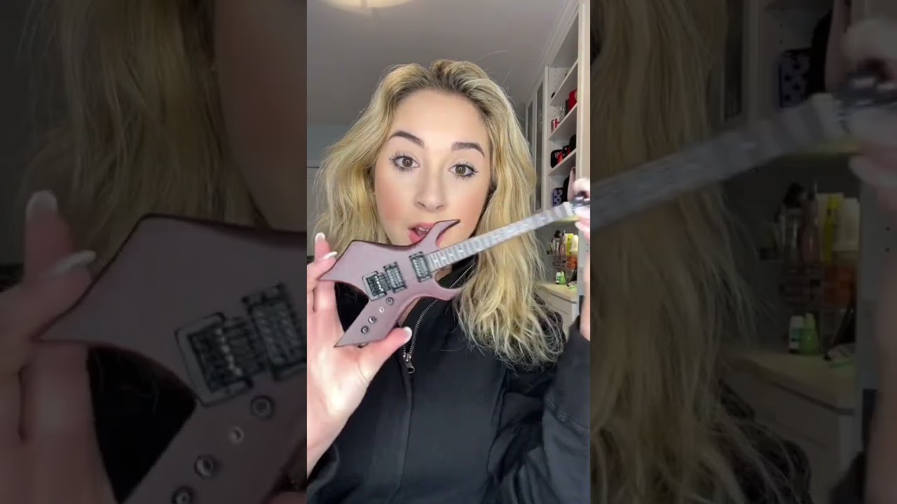 Гитара Эдди из &laquo;Очень странных дел&raquo;! 🎸 #шорты #оченьстранныедела #оченьстранныедела4