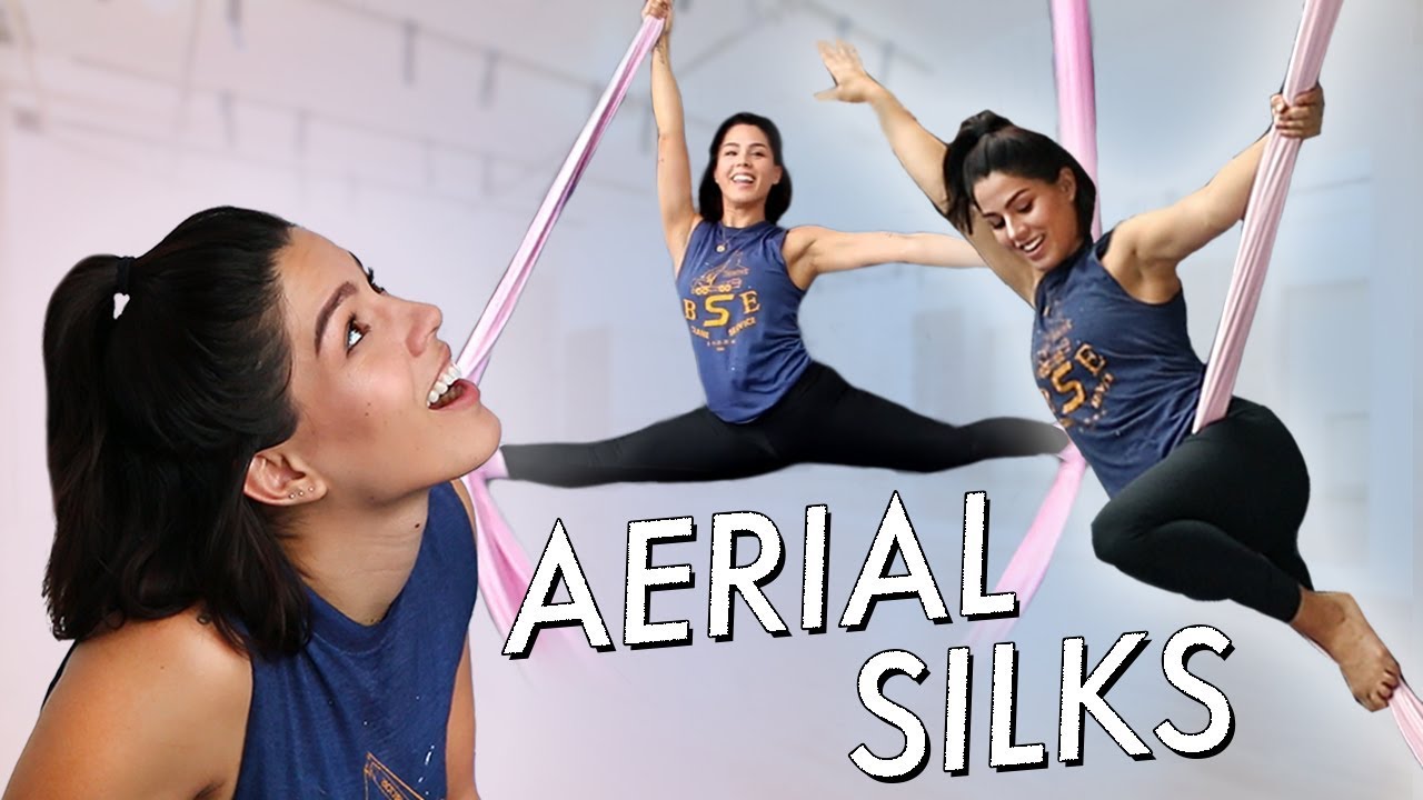 AERIAL SILKS WORKOUT | MeganBatoon